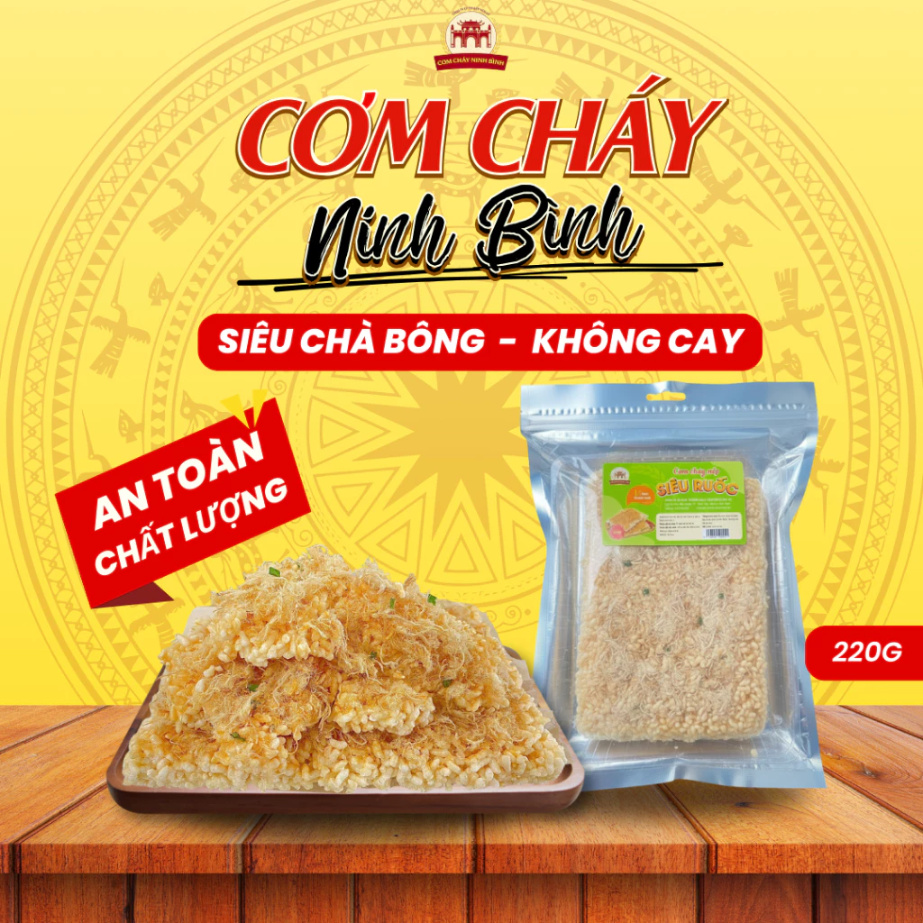 Cơm cháy siêu chà bông