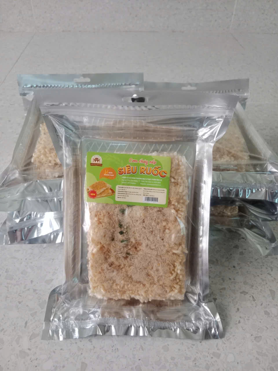 Cơm Cháy Siêu Chà Bông Vị Cay