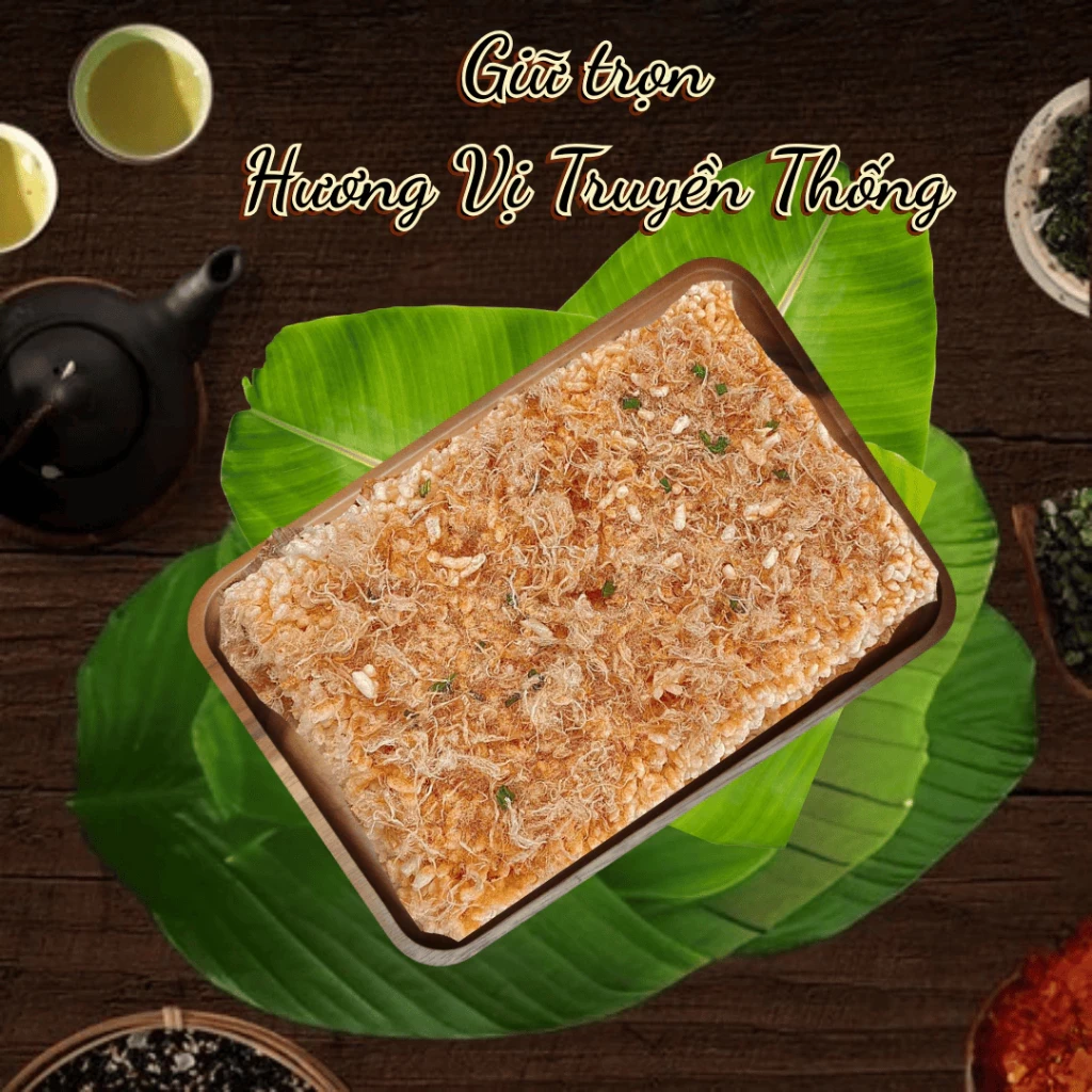 Cơm Cháy Chà Bông Cay