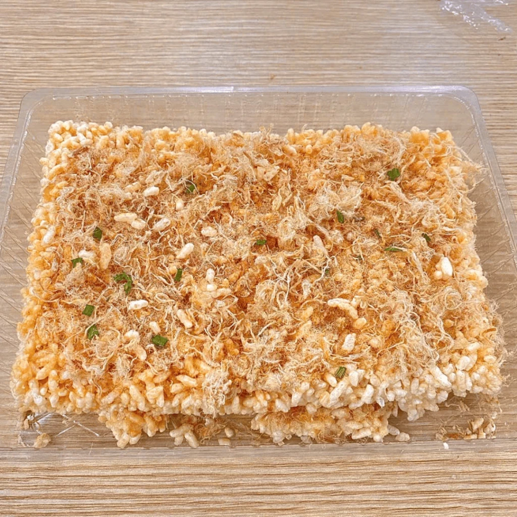 Cơm Cháy Chà Bông Cay