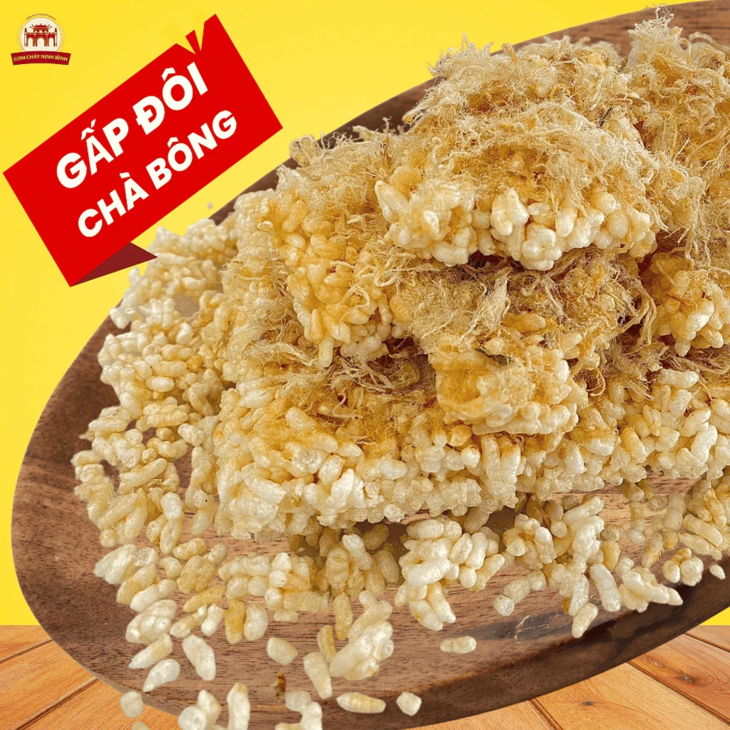 Cơm Cháy Siêu Chà Bông Vị Cay