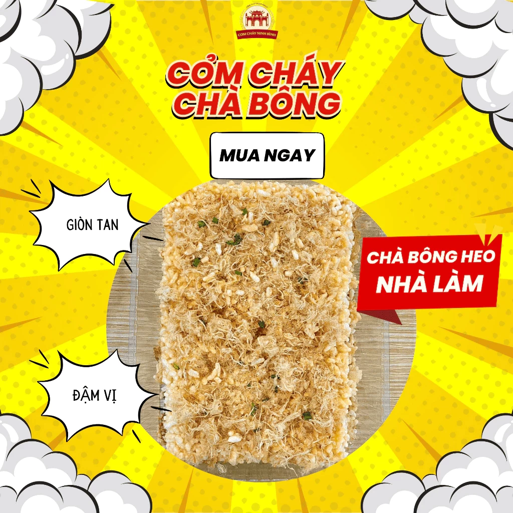 Combo 5 Gói Cơm Cháy Chà Bông